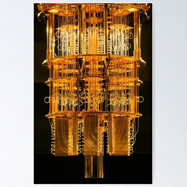 "IBM Q Quantum Computer Cryostat (C040/4985)" Poster For Sale By ...