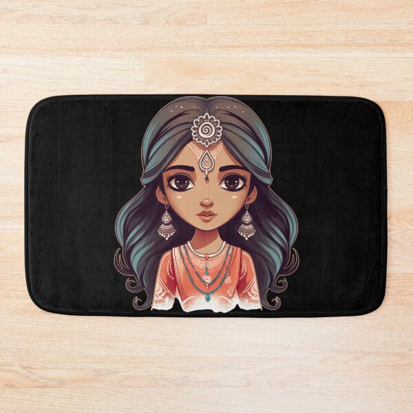 Artikelvorschau, Cute KawaiiMadness Kawaii Indian Girl entworfen und verkauft von KawaiiMadness7.