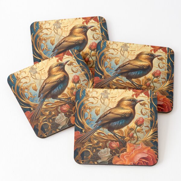 Item preview, Vintage Birds 1 designed and sold by Art by Lilia.
