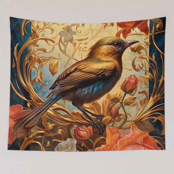 Item preview, Vintage Birds 1 designed and sold by Art by Lilia.