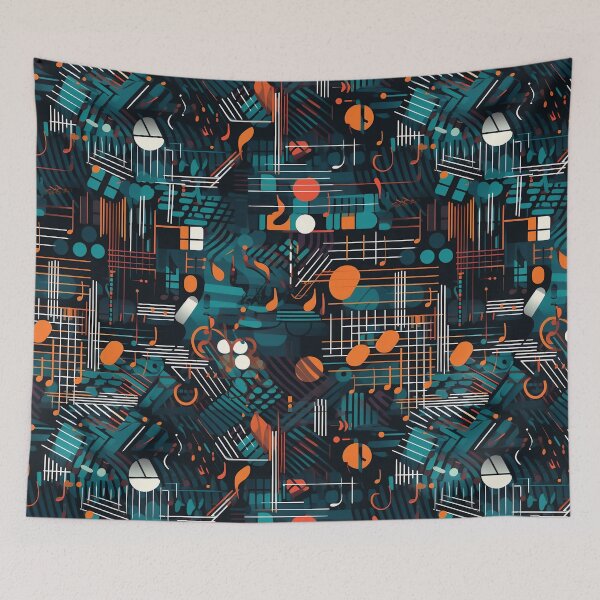 Item preview, colorful abstract seamless pattern 0004 - Different pattern size? Email me -  designed and sold by Picture-Art.