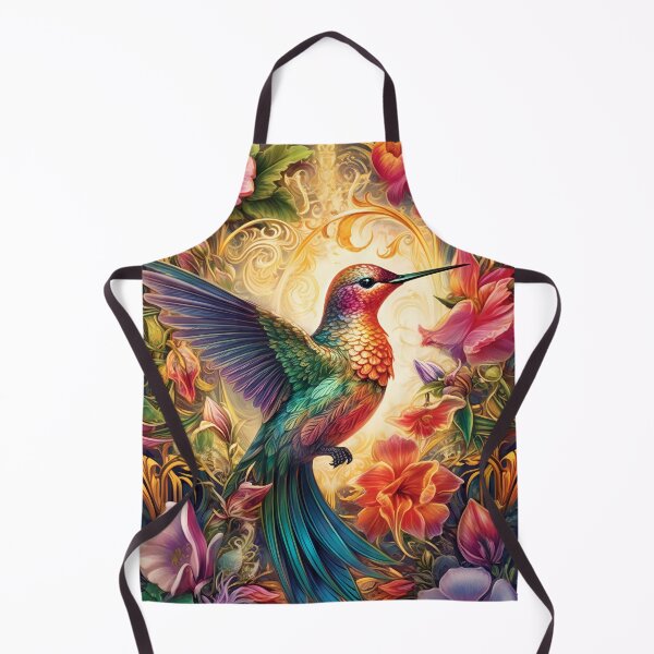 Item preview, Vintage Colorful Hummingbird designed and sold by Art by Lilia.