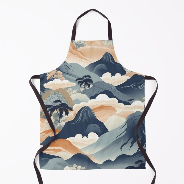 Item preview, Japanese Mountains - Clouds designed and sold by Silkyu.