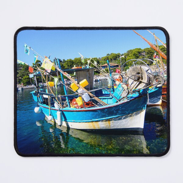Item preview, Seascape of Niel Moored Boats designed and sold by FotoMahieu.