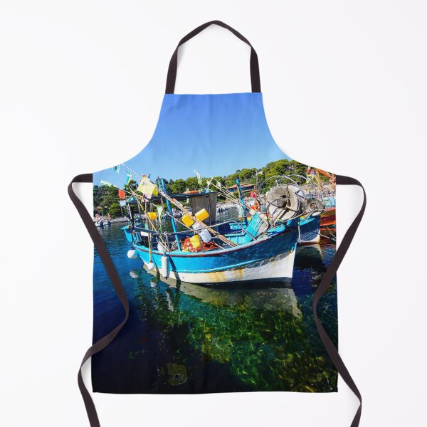 Item preview, Seascape of Niel Moored Boats designed and sold by FotoMahieu.