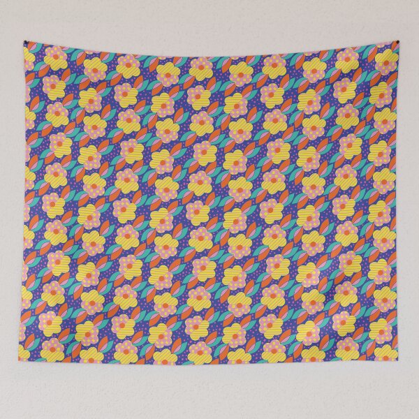 Item preview, Funky Flower Pattern Clash designed and sold by siandowney.