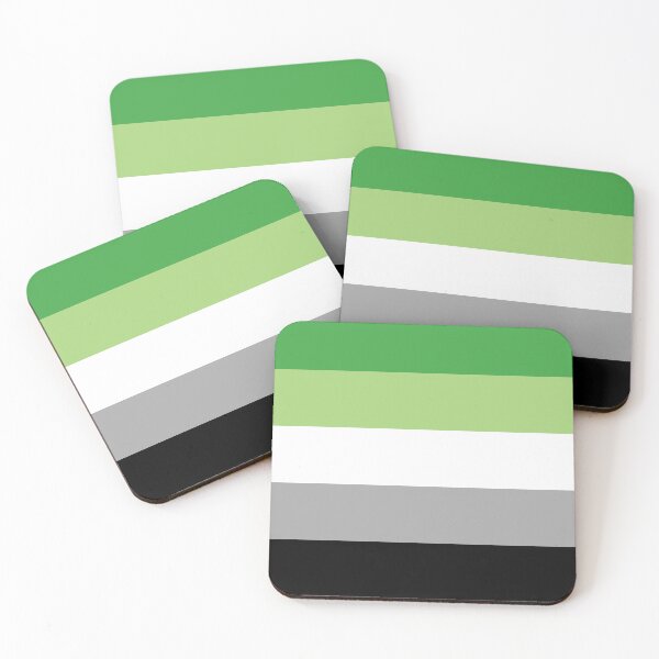 Item preview, Aromantic Pride Flag  designed and sold by ontrendshirts.