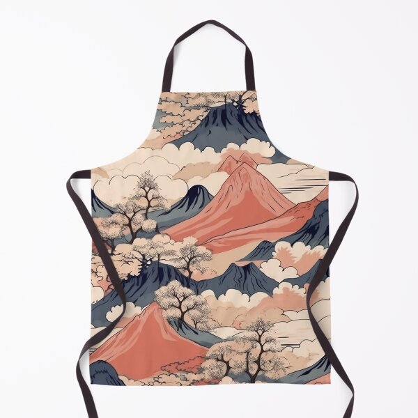 Item preview, Japanese Mountains - Charming designed and sold by Silkyu.