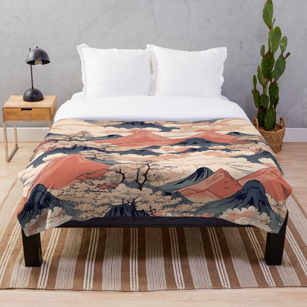 Item preview, Japanese Mountains - Charming designed and sold by Silkyu.