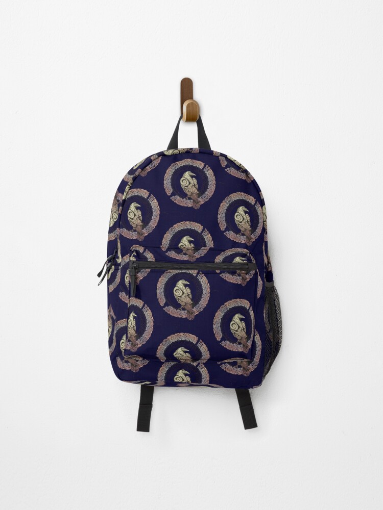 Thumbnail 1 of 3, Backpack, Raven Rune designed and sold by sciaccabratta73.