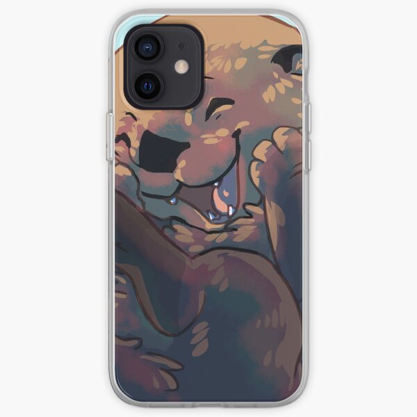 Giggling otter iPhone Soft Case