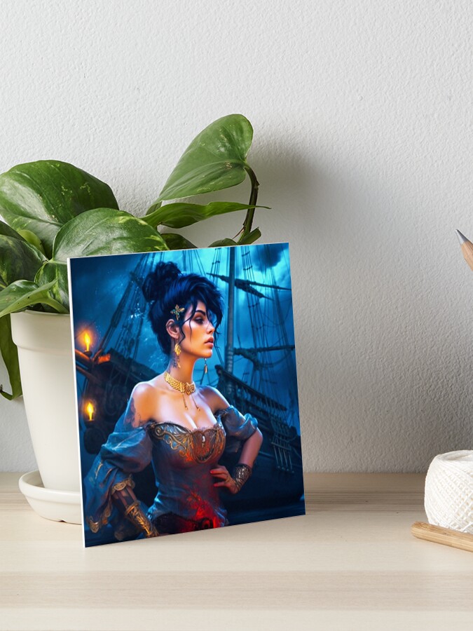 Calypso - Pirate Captain Lover | Art Board Print