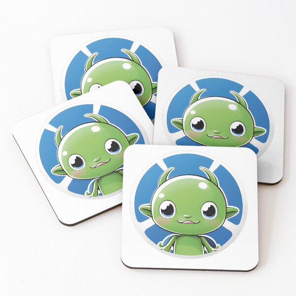 Item preview, cartoon alien designed and sold by Mementium.