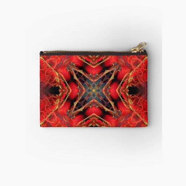 Item preview, red and blue crosses on ornate circle ground designed and sold by effervescence.