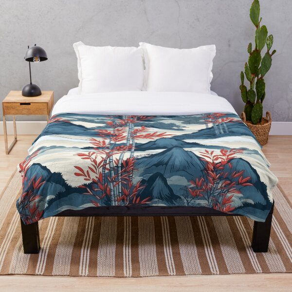 Item preview, Japanese Mountains - Bamboo designed and sold by Silkyu.