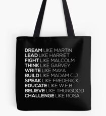 BLACK POWER BLACK HISTORY - PANTHERS EXCELLENCE LIVES MATTER Tote Bag