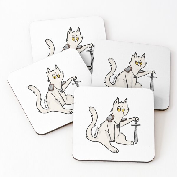 Item preview, gato geralt designed and sold by TheVixCats.