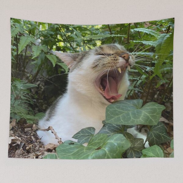 Item preview, Yawning cat designed and sold by Cloch-art.