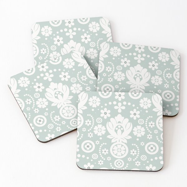 Item preview, Floral Eyelet Lace Pattern - Sage designed and sold by SilverPegasus.
