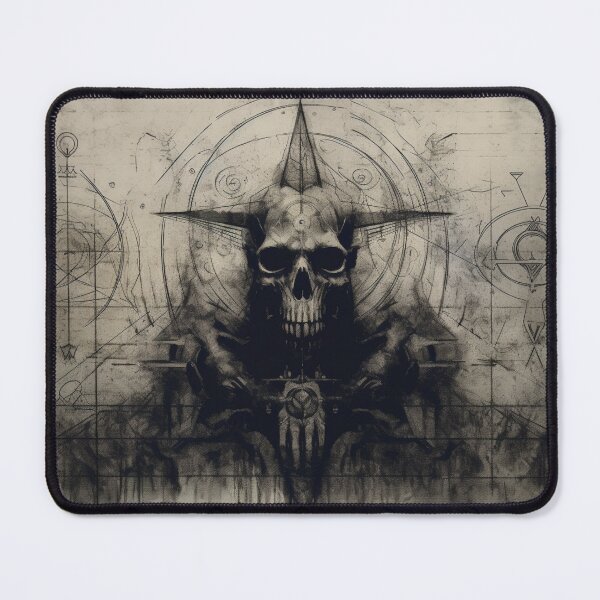 Item preview, Gothic Fantasy Art - Dark Skeleton designed and sold by letsgetinspired.
