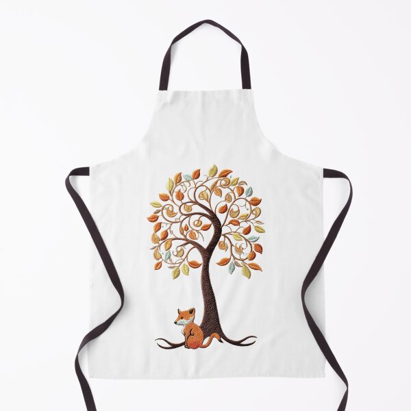Item preview, abstract tree with fox 0001 designed and sold by Picture-Art.