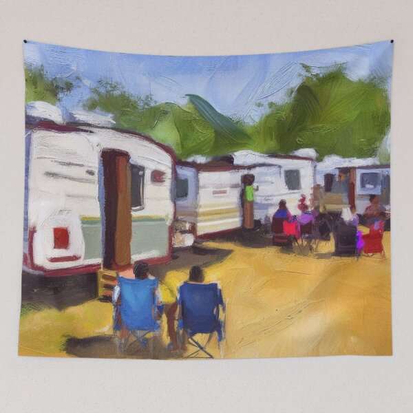Item preview, afternoons at the trailer park designed and sold by Donkey's Salad.