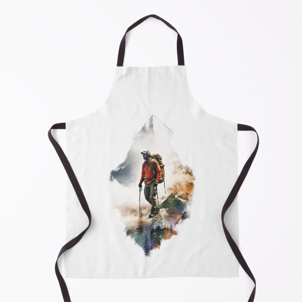 Item preview, a collage of a mountaineer designed and sold by Picture-Art.