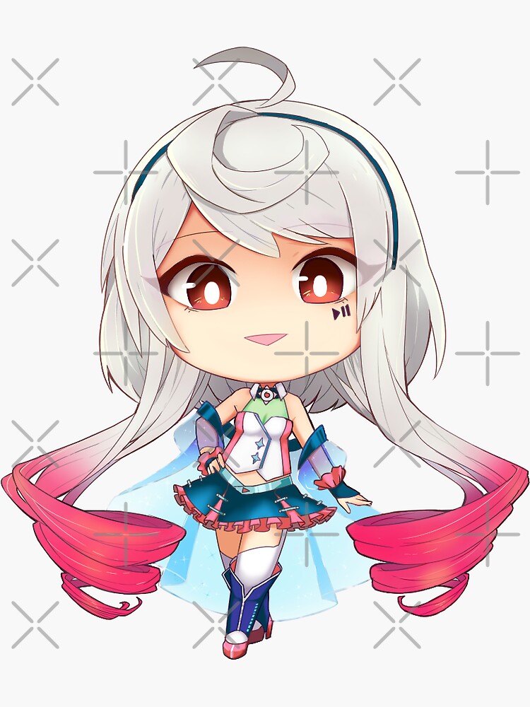 Vocaloid Maika SD by Chorvaqueen