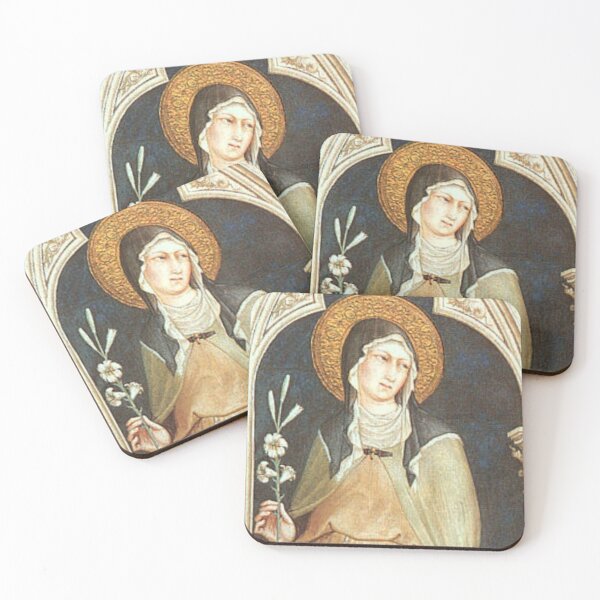 Item preview, Catholic Saint Clare of Assisi designed and sold by rotkvica.