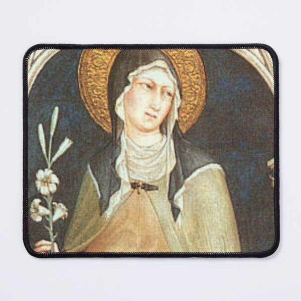 Item preview, Catholic Saint Clare of Assisi designed and sold by rotkvica.