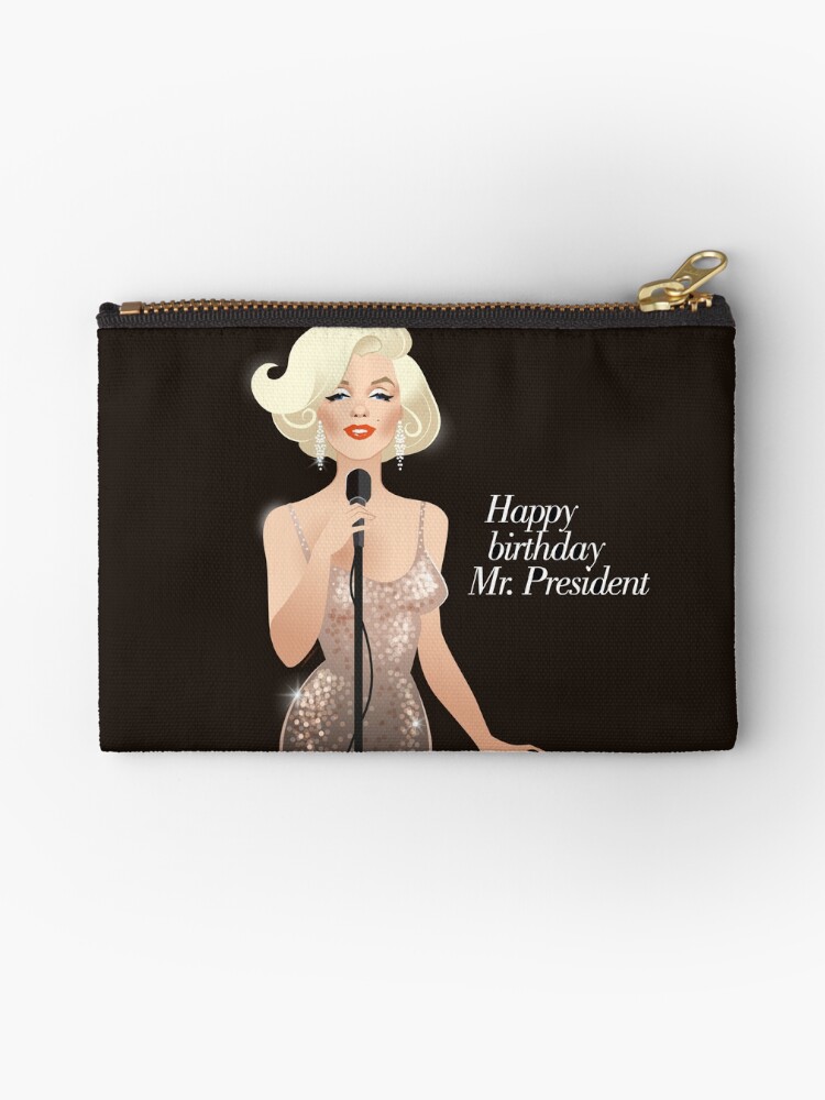 princess polly baby blue dress Bolsos de mano for Sale con la obra «Happy birthday Mr. President» de  AleMogolloArt