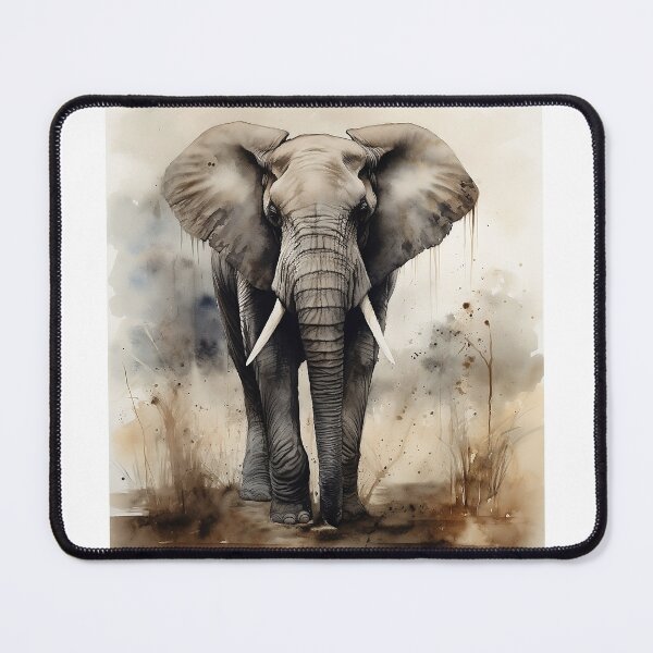 Item preview, Elephant watercolor designed and sold by Cametostay.