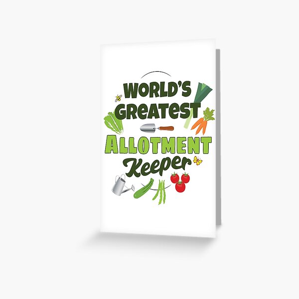 Item preview, World's Greatest Allotment Keeper designed and sold by CreativeBridge.