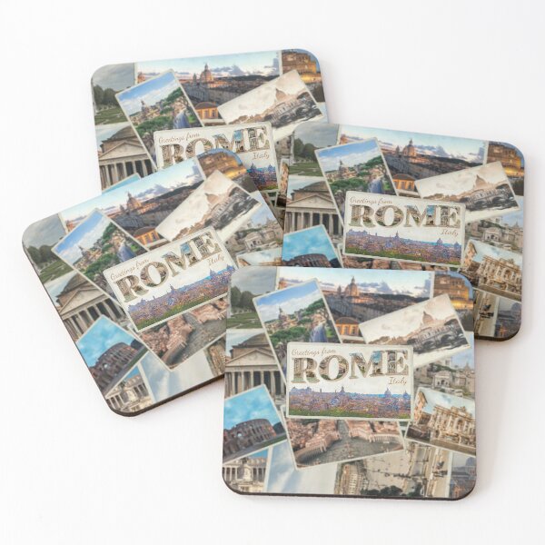 Item preview, Greetings from Rome in Italy vintage style retro souvenir designed and sold by DeveloperProp0.