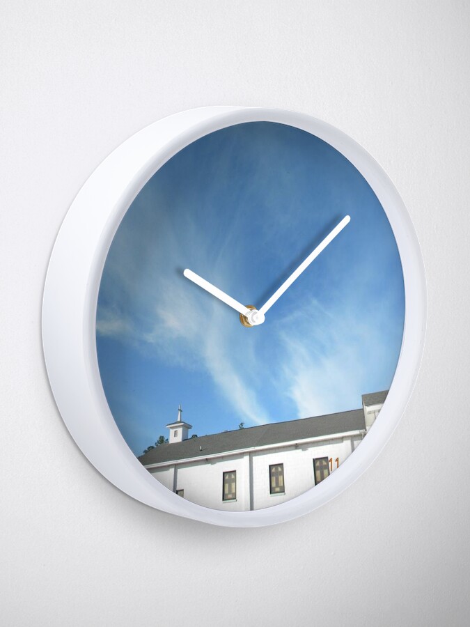 Alternate view of Angels Over Oak Grove Baptist Clock