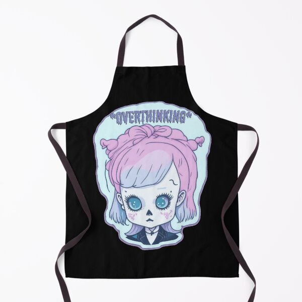 Item preview, Overthinking Goth Girl designed and sold by sofiahawk.
