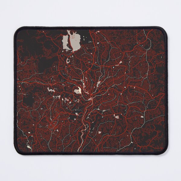 Item preview, Yaounde City Map of Cameroon - Vector designed and sold by deMAP.