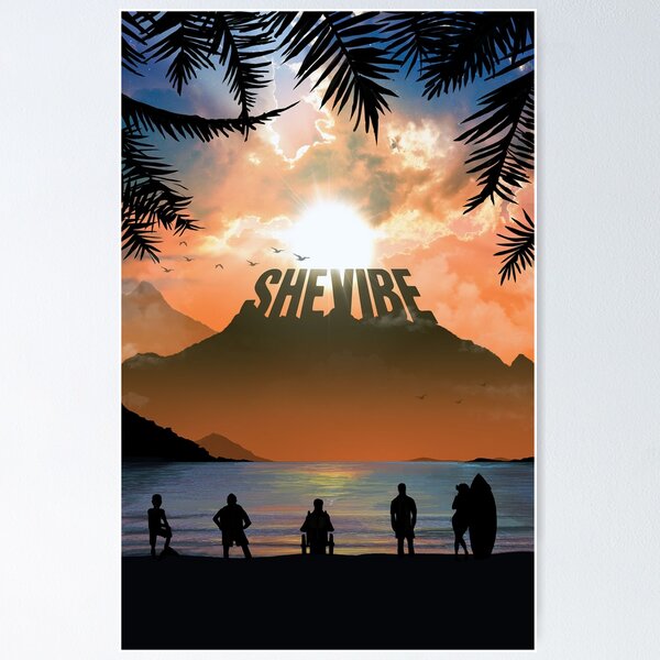 Item preview, Sunrise On The Beach Silhouette designed and sold by shevibe.