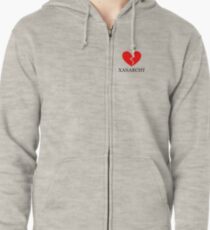 Xanarchy Zipped Hoodie