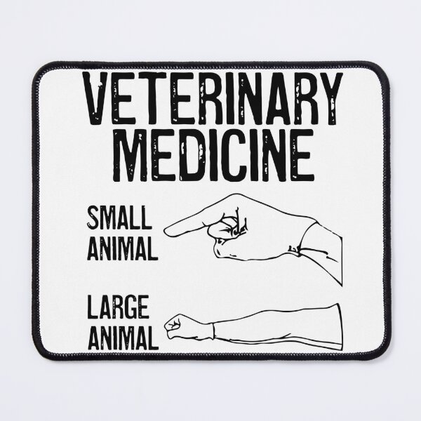 Item preview, Veterinary Medicine Small Animal vs Large Animal designed and sold by iconikit.
