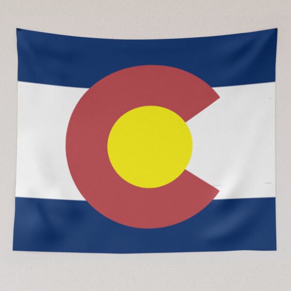Item preview, Colorado State Flag USA designed and sold by Draculaura2009.