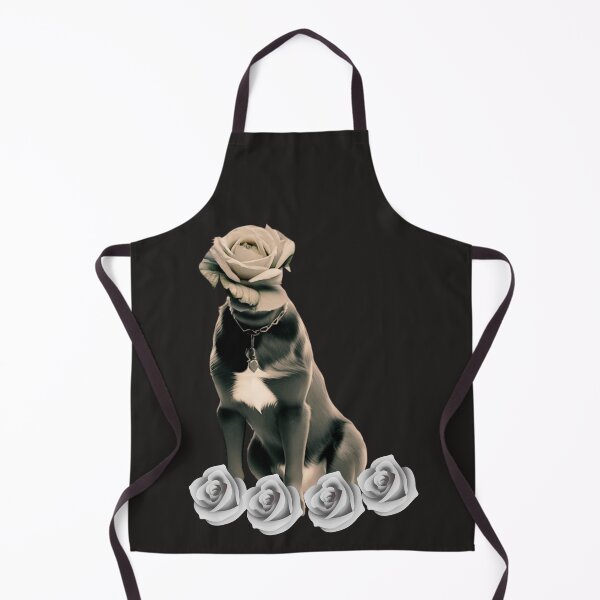 Item preview, dog and rose designed and sold by maggNf.