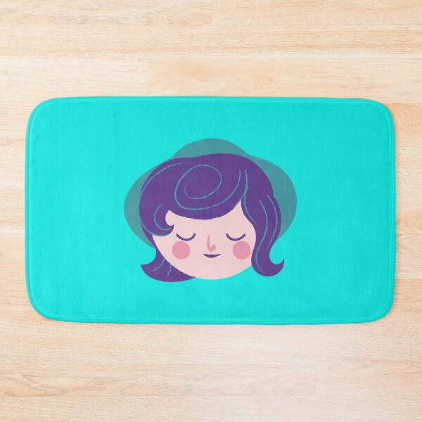 Item preview, Cute Baby Girl Face Violet designed and sold by adamshauna.