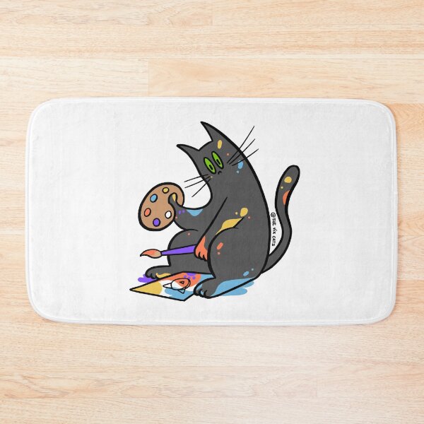 It's a MEOWsterpiece! Bath Mat