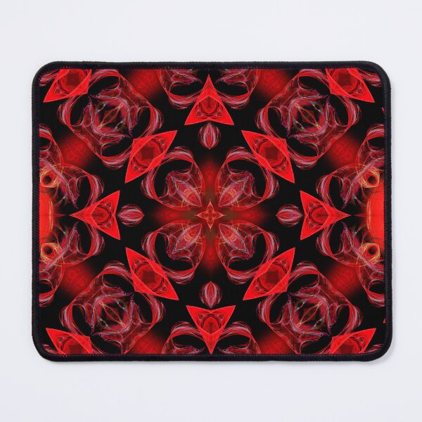 Item preview, red and black cross on diamond particles designed and sold by effervescence.