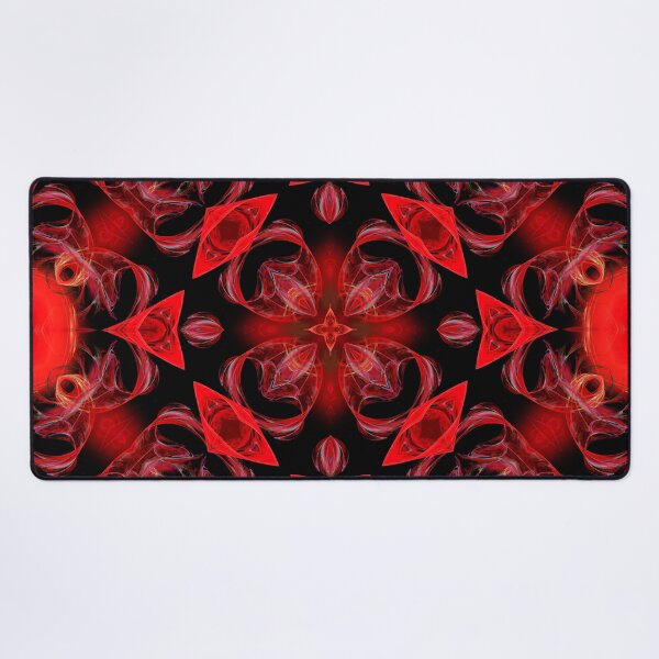 Item preview, red and black cross on diamond particles designed and sold by effervescence.