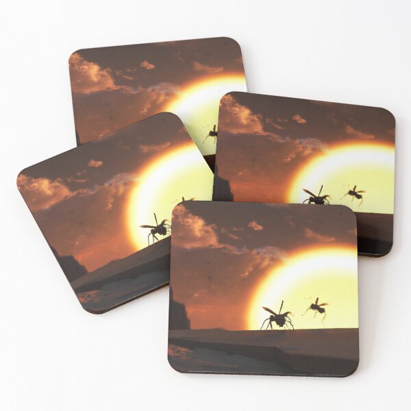 Item preview, Wild wasps and sunset designed and sold by Tomasz1973.