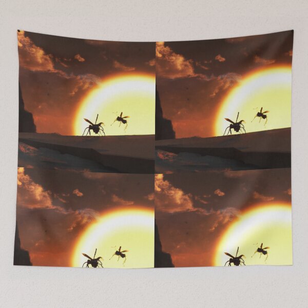 Item preview, Wild wasps and sunset designed and sold by Tomasz1973.