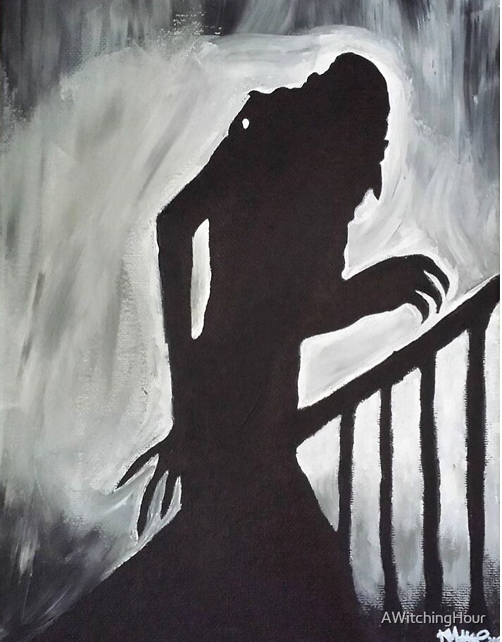 Nosferatu, la silueta del vampiro» de AWitchingHour | Redbubble