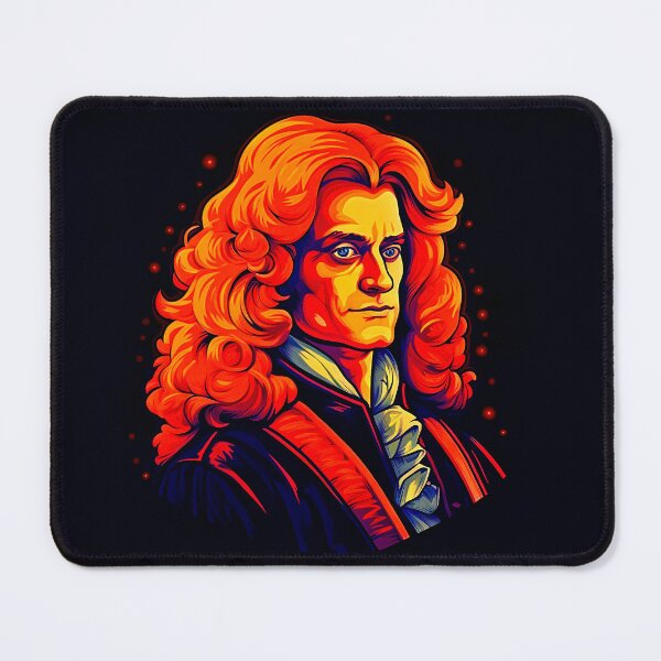 Item preview, Isaac Newton painting for School decoration. designed and sold by paulo silveira.